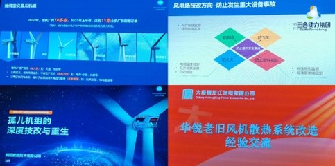 三合動力集團董事長田捷元應邀參加首屆(2021)全國風力發電機組技術改造年會